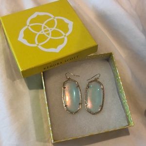 Iridescent Kendra Scott earrings